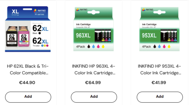 Printerinkt Multipack Online Kopen in Nederland | Inktpakket voor Kantoor