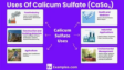 Calcium Sulfate Applications: Essential Material for Cement and Plaster of Paris