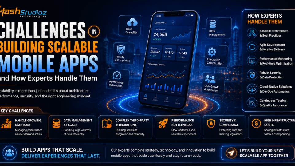 Challenges in Building Scalable Mobile Apps and How Experts Handle Them
