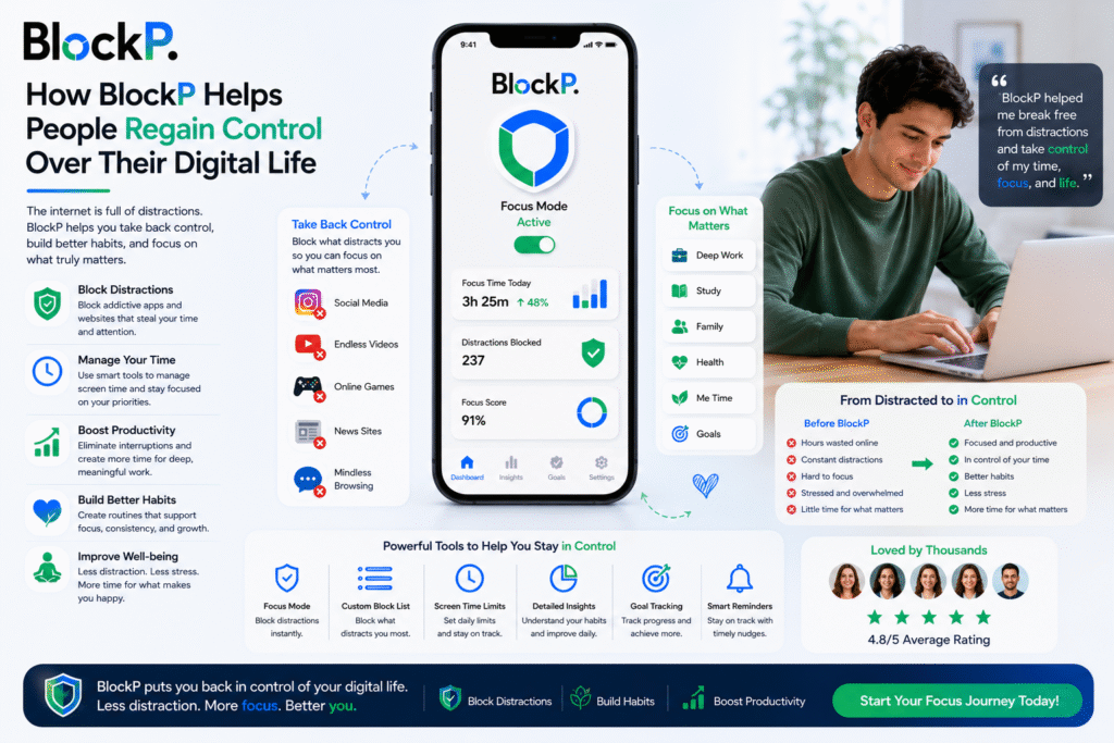 How BlockP Is Helping Users Build a More Focused Digital Lifestyle