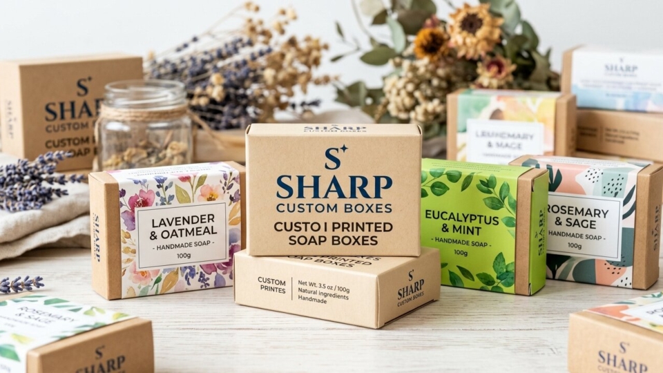 Custom Printed Soap Boxes