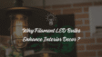 Filament LED Bulbs