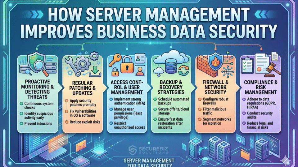 How Server Management Improves Business Data Security