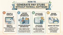 How to Generate Pay Stubs Without Payroll Software