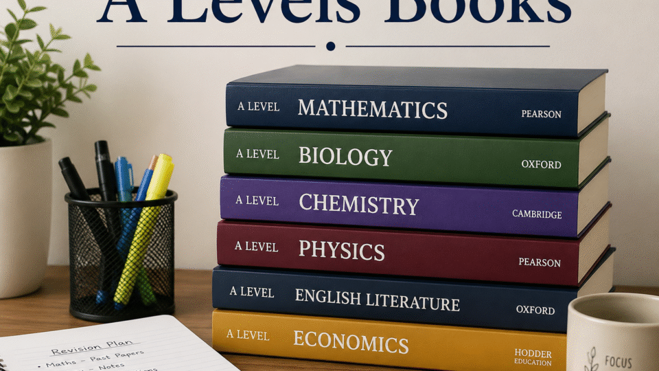 Best A Levels Books for Students in Pakistan