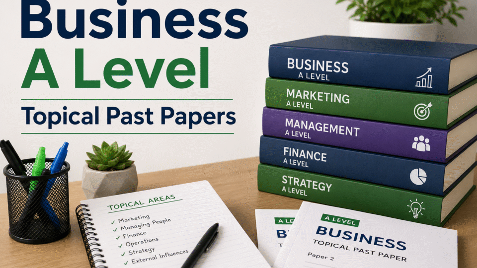 Buy Business A Level Topical Past Papers Online