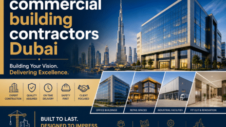 Commercial Building Contractors Dubai for Modern Construction