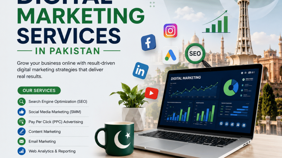 digital marketing services in Pakistan