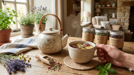 organic herbal tea