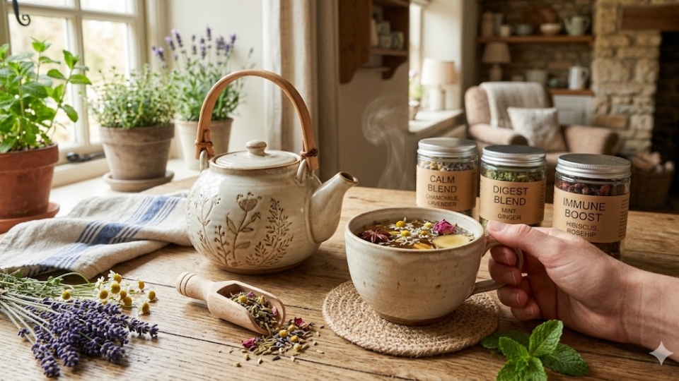 organic herbal tea