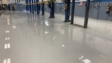 solid color epoxy floor