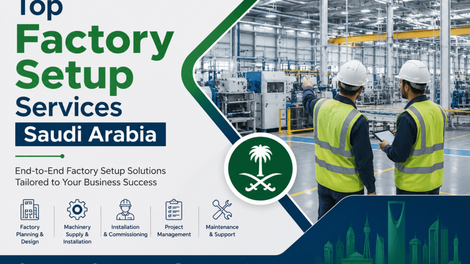 Top Factory Setup Services Saudi Arabia