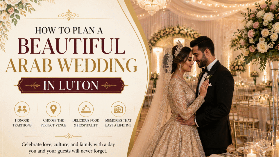 Arab wedding venue Luton