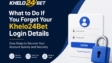 What to Do If You Forget Your Khelo24Bet Login Details
