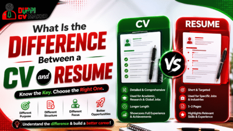 What Is the Difference Between a CV and a Resume