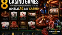 8 Casino Games That Keep Players Coming Back to Khelo24Bet Casino