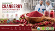 Organic Cranberry Juice Powder