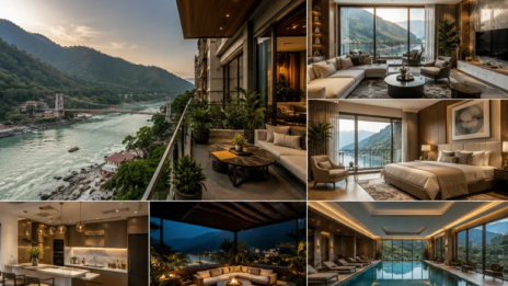 Top 5 Luxury Apartments Rishikesh Near Lakshman Jhula
