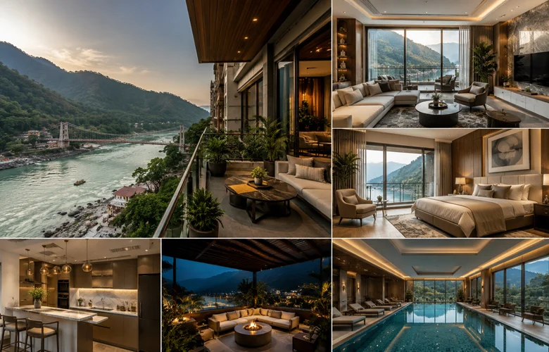 Top 5 Luxury Apartments Rishikesh Near Lakshman Jhula