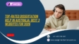Top-Rated Dissertation Help in Australia: Best 3 Websites for 2026