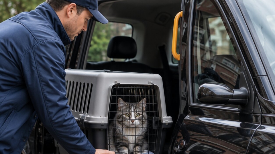 Cat Transport Service in uk