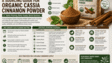 Organic Cassia Cinnamon Powder,