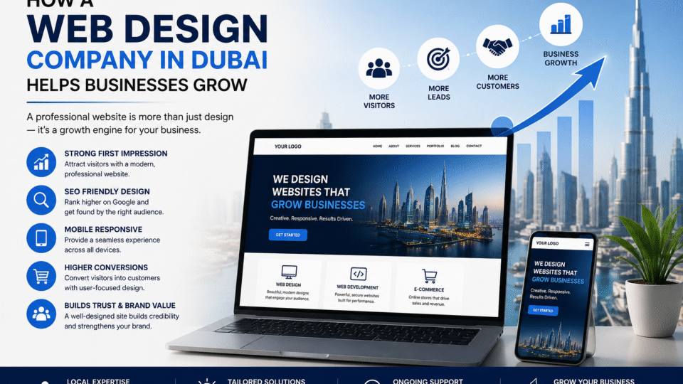 How a Web Design Company in Dubai Helps Businesses Grow