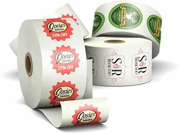 Custom Die-Cut Roll Labels for Branding Needs