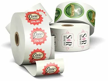 Custom Die-Cut Roll Labels for Branding Needs