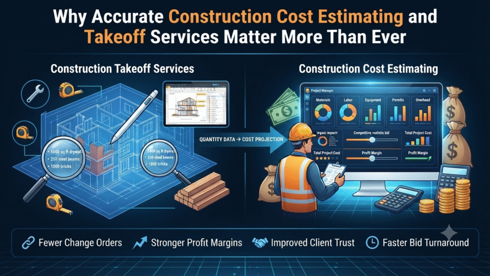 Construction Cost Estimating and Takeoff Services