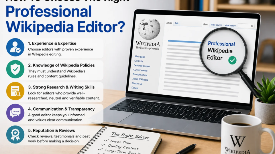 Professional Wikipedia Editor