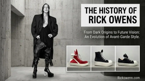 Rick Owens and signature sneakers